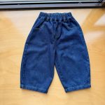 【80-150cm】ロングパンツ キッズ デニム カーブシルエット - 画像 (14)