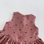 【80-130cm】トップスorワンピース 女の子 蝶結び 裏起毛 ハイネック - 画像 (18)