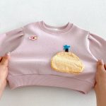 【80-130cm】トレーナーorパンツ 女の子 ワッペン スウェット - 画像 (26)