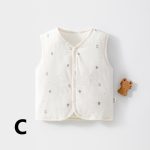 【66-90cm】ベスト ベビー 暖かい コットン - 画像 (5)