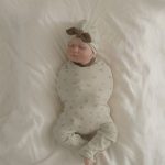 【66-90cm】トップス＆レギンスor帽子 ベビー ナチュラル 小花 - 画像 (4)