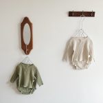 【66-90cm】セットアップ ベビー ナチュラル リブ - 画像 (5)