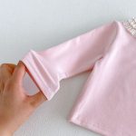 【80-130cm】トップス ベビー フリル襟 厚手 - 画像 (15)