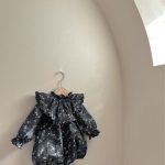 【66-90cm】ロンパース ベビー レトロ 小花柄 - 画像 (15)