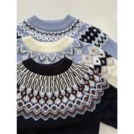 【80-130cm】セーター  キッズ ニット カーディガン - 画像 (15)
