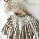 【66-90cm】ロンパース ベビー 花柄 スウィート - 画像 (8)