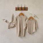 【66-90cm】ロンパースorオールインワンor帽子 ベビー ナチュラル 無地 ウサギ - 画像 (12)