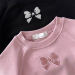 【80-130cm】セットアップ 女の子 蝶結び ゆったり - 画像 (10)
