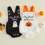 【59-80cm】サロペロンパース ベビー ハロウィン かわいい