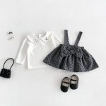 【66-90cm】セットアップ ベビー ドット リボン かわいい - 画像 (4)