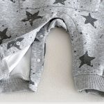 【66-90cm】 Tシャツorオールインワン ベビー 星柄 フード付き - 画像 (7)