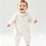 【59-90cm】ロンパース ベビー 柔らか フラワー - 画像 (6)