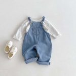 【80-120cm】サロペット キッズ オシャレ ベーシック - 画像 (10)