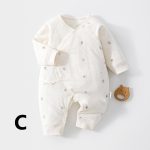 【52-66cm】ロンパース ベビー ナチュラル 防寒 - 画像 (5)