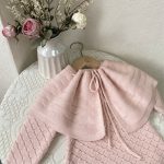 【66-90cm】ロンパース ベビー 透かし編み かわいい - 画像 (14)