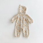 【66-90cm】ロンパース ベビー 総柄 可愛い - 画像 (6)