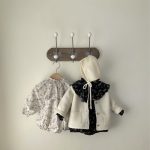 【66-90cm】ロンパース ベビー レトロ 小花柄 - 画像 (14)