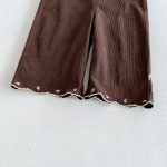 【80-130cm】シャツorパンツorサロペット 女の子 パフスリーブ 刺繍 - 画像 (22)