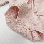 【66-90cm】ロンパース ベビー 透かし編み かわいい - 画像 (15)