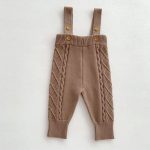 【66-90cm】サロペットorセーター ベビー ケーブル編み ニット - 画像 (12)