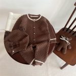 【66-90cm】ロンパース＆帽子 ベビー ボンボン ニット くま - 画像 (12)