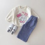 【80-150cm】トレーナー 女の子 可愛い アニマル プリント - 画像 (7)