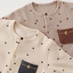 【66-90cm】オールインワン ベビー スター柄 柔らか - 画像 (7)