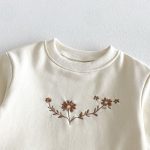 【73-110cm】トップス＆スカート 女の子 花刺繡 おしゃれ　 - 画像 (11)