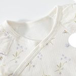 【59-80cm】ロンパース ベビー ゆったり 小花柄 - 画像 (4)