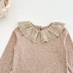 【80-130cm】インナーorワンピース 女の子 コーディネート レトロ スタイル - 画像 (6)