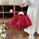 【66-90cm】ロンパース ベビー ビッグ 蝶結び - 画像 (7)