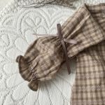 【66-90cm】ロンパース ベビー レトロ チェック - 画像 (9)
