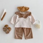 【73-110cm】セットアップ 女の子 フリル襟 おしゃれ - 画像 (7)