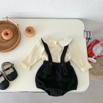 【66-100cm】トップスorサロペット ベビー 可愛い 無地 - 画像 (10)