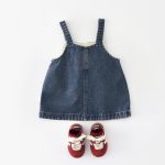 【73-110cm】Tシャツorサロペワンピース 女の子 デニム おしゃれ - 画像 (6)