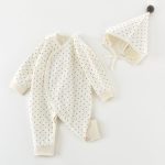 【66-90cm】 ロンパース ベビー 無縫製 フード付き - 画像 (8)