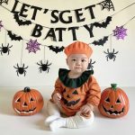 【66-90cm】ロンパース ベビー ハロウィン かぼちゃ フリル襟 - 画像 (8)