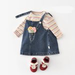 【73-110cm】Tシャツorサロペワンピース 女の子 デニム おしゃれ - 画像 (5)