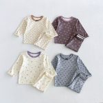 【80-130cm】セットアップ 女の子 可愛い 小花柄 - 画像 (2)