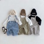 【80-120cm】サロペット キッズ オシャレ ベーシック - 画像 (2)