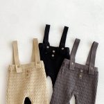 【66-90cm】サロペット＆セーター ベビー カジュアル ニット - 画像 (13)