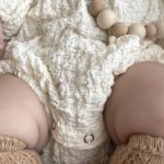 【66-90cm】ロンパース ベビー ナチュラル しわ生地 - 画像 (14)