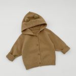 【73-110cm】カーディガン キッズ フード付き ニット - 画像 (17)