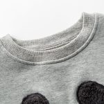 【66-90cm】ロンパース ベビー カートゥーン柄 厚手 スウェット - 画像 (7)