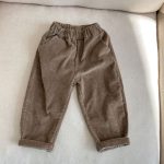 【80-150cm】パンツ キッズ ストレッチ コーデュロイ 男女兼用 - 画像 (8)