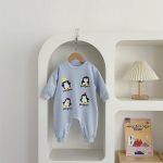 【66-90cm】ロンパース ベビー ペンギン プリント - 画像 (10)