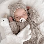 【66-90cm】ロンパース ベビー フード付き ニット - 画像 (4)