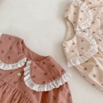 【66-90cm】ロンパース ベビー 可愛い 花柄 - 画像 (11)