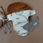【52-73cm】長袖ロンパース ベビー シンプル かわいい