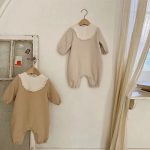 【73-90cm】オールインワン ベビー 韓国風 厚手プリンセス風 - 画像 (4)